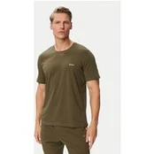 BOSS Marškinėliai Mix&Match 50515312 Chaki Regular Fit
