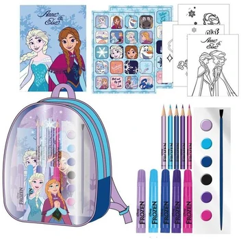 CERDÁ Disney Frozen backpack stationery set