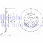 Stabdžių diskas DELPHI BG3568 kaina