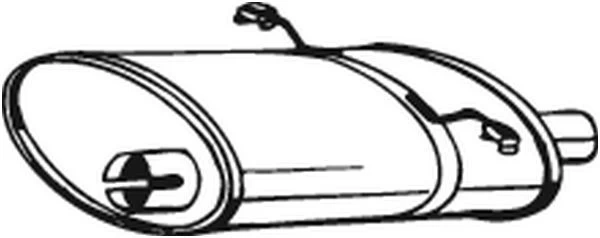 Galinis duslintuvas BOSAL 235-007
