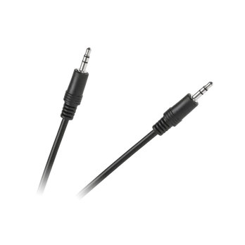LP Oem Kabelis AUX - AUX 3.5mm 0.6m Juodas