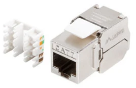 LANBERG Keystone modulis be įrankių RJ45 180 laipsnių. FTP kat.7