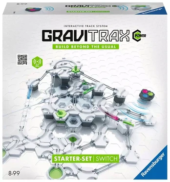Ravensburger GraviTrax POWER startinis rinkinys „Switch“, nuo 8 m.
