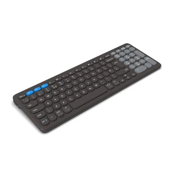 ZAGG Pro Keyboard Mid Size-Charcoal-UK (wireless charging on mat) (Black)