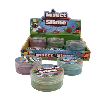 Žaislinės gleivės su vabzdžio figūrėle 90 g