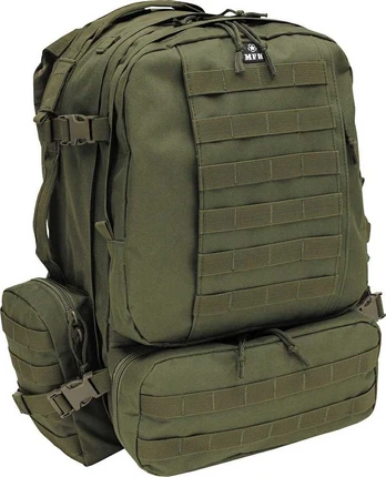 Kuprinė MFH Tactical-Modular, žalia, 45l