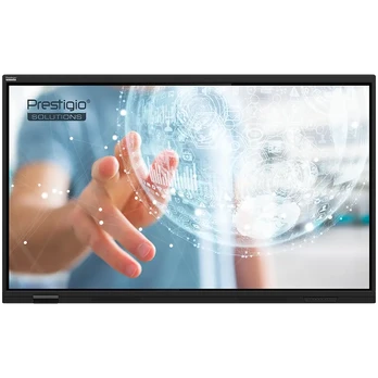 PRESTIGIO SOLUTIONS Multiboard 65-inch Light Series Gen 7, Android 14, Google EDLA, AI button, 8/128GB, 50TP, juodas