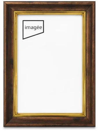 Rėmelis 30x40 plast VF3742 GARDEN PLUS bronzinis su auksu|15mm