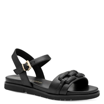 Basutės moterims, Juoda, Sandals
