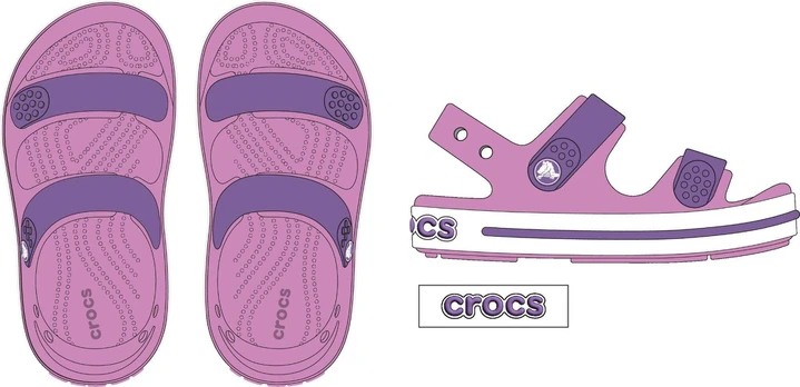 Crocs™ Crocband Cruiser Sandal Bubble - 35