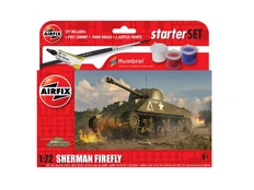 Airfix - Sherman Firefly dovanų komplektas, 1/72, A55003 kaina