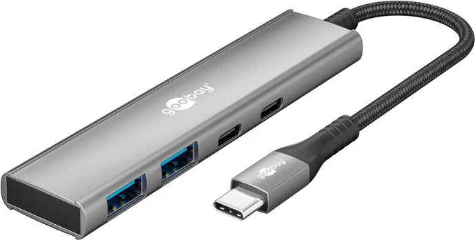Hub USB | USB A socket x2,USB C socket x2,USB C plug | USB 3.2