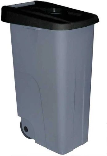 Basket DE-23250 lid with opening, juodas