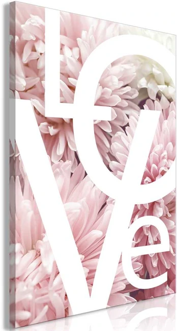 Artgeist Paveikslas - Love - Letters (1 Part) Vertical