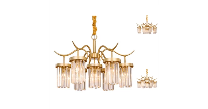 Pakabinamas Šviestuvas „Crystal Metal“