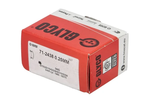 Veleno guoliai, įdėklai 71-2438 0.25MM