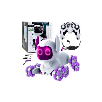 Lean Toys Interaktyvus robotas šuo TOOBY su nuotoliniu valdymu