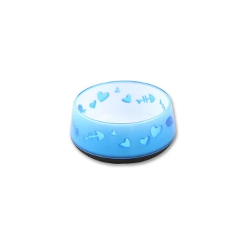 All For Paws- Cat Bowl Heavy Base Blue - (785.0202)