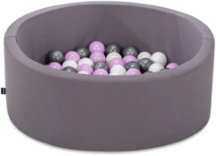 Mioli Decor Kamuolio duobė su kamuoliais Bubble Pops v6 - Pilkas kaina