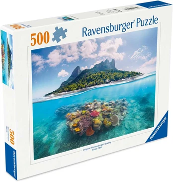 Dėlionė Ravensburger Puzzle 500 Pieces: Island Waterescape