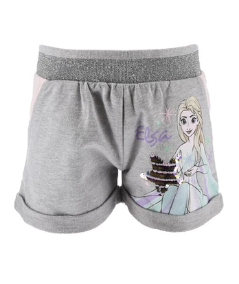 Šortai mergaitėms Disney Frozen, pilki