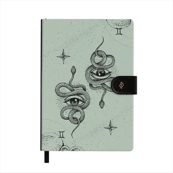 Gemini - Notebook, A5 (14.8 x 21cm) / Lined / Turquoise