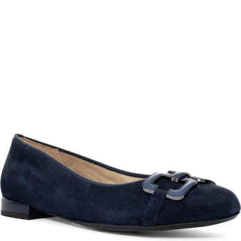 Balerinos moterims, Mėlyna, Siena ballerinas