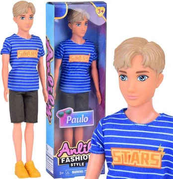Anlily Paulo Za5416 Boy Doll