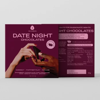 The Oh Collective Date Night Dark Chocolates with Maca & Ginseng 50g