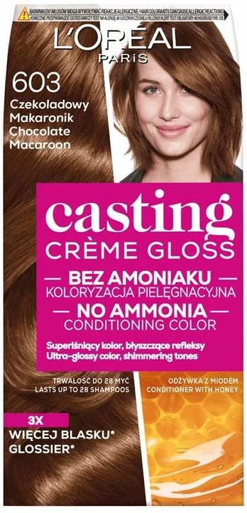 Casting Creme Gloss Color kremas Nr. 603 šokoladinė nuga