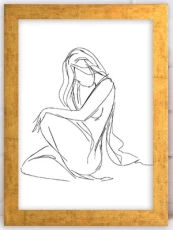 Paveikslas Wallity AC492426223, 24 cm x 29 cm, 1 vnt. kaina