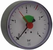 Afriso RF63 VERTIKALUS MANOMETRAS 1/4" 0-4BAR