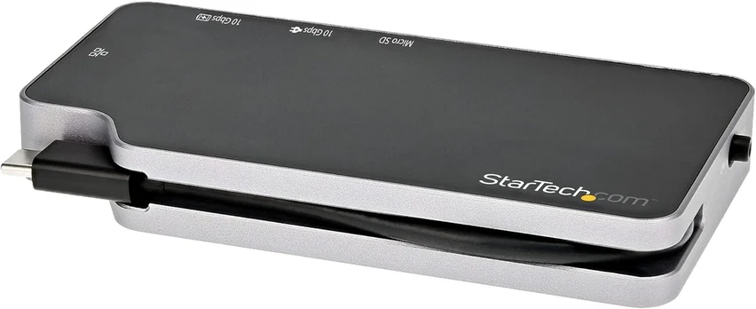 Startech.com Usb-c Multiport Adapteris: 4k Hdmi/vga, 10gbps Usb, Pd, Gbe