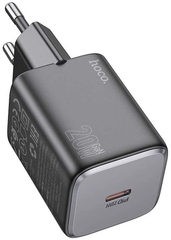 HOCO wall charger Type C QC PD 20W N40 juodas