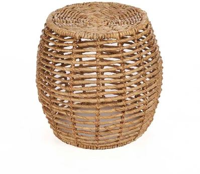 Bazaar Taburetė The Gustih 48x48x45 cm Natūrali, Banano lapai