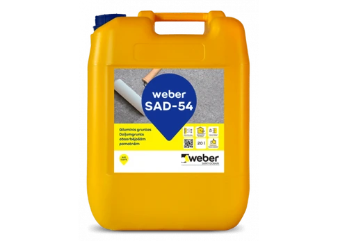 Gruntas Weber SAD-54, giluminis, išorei ir vidui, 5-20L