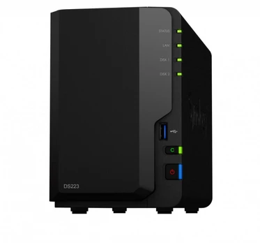 Serveris Synology DS223+2x HAT3300-6T (2x 6TB)