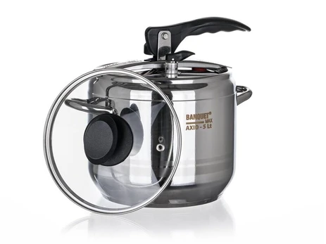 Banquet greitpuodis Axio su dangčiu, 5 l