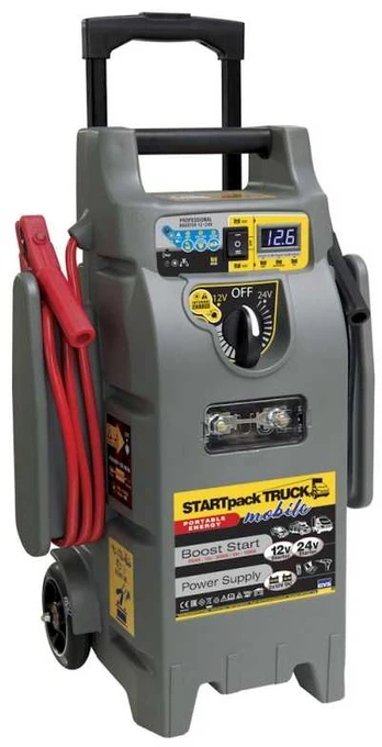 Akumuliatorių stiprintuvas (booster) GYS Startpack Truck Mobile