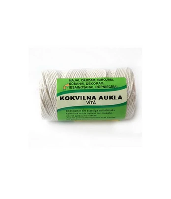 Siūlai 2 mm., 100 m. medvilniniai