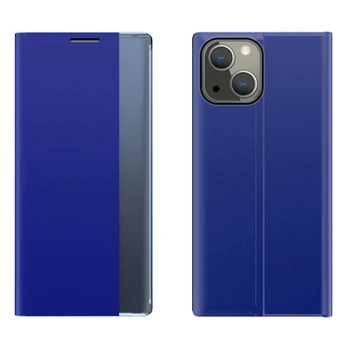 Sleep Case Bookcase Type Case with Smart Window skirtas iPhone 13