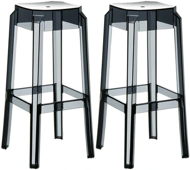 Mville 2er Set Barhocker Fox, skaidrus