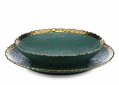 „Kati Green Gold“ 2 lėkščių rinkinys