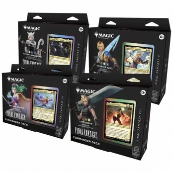 Magic the Gathering - Final Fantasy Commander Decks Ekranas 4 Pcs