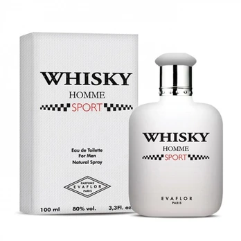 EVAFLOR WHISKY tualetinis vanduo vyrams „Sport“, 100 ml