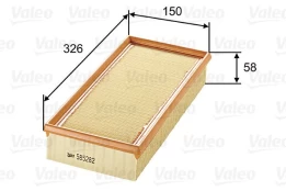 Oro filtras VALEO 585282 kaina