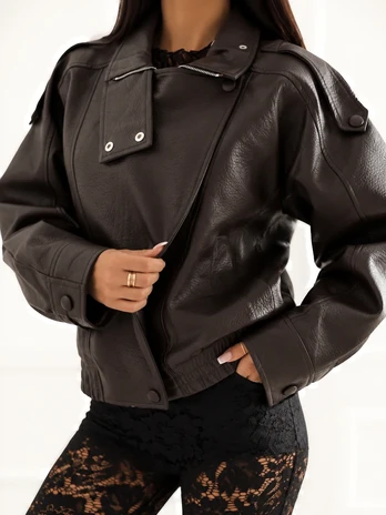 Italy Moda Striukė-IR-KR-J172930.85-ciemny ruda