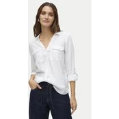 Vero Moda Marškiniai Linn 10308407 Balta Regular Fit