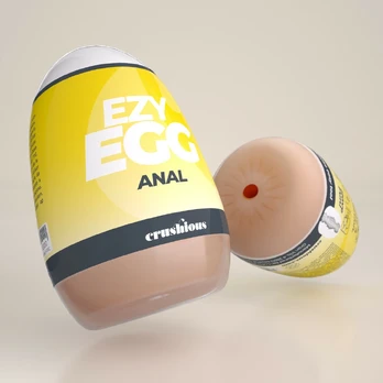 CRUSHIOUS EZY EGG ANALINIS MASTURBATORIUS KIAUŠINIS