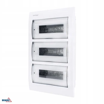 Potinkinė elektros skydinė 3x12, Ip40, 36n+36pe gnybtai